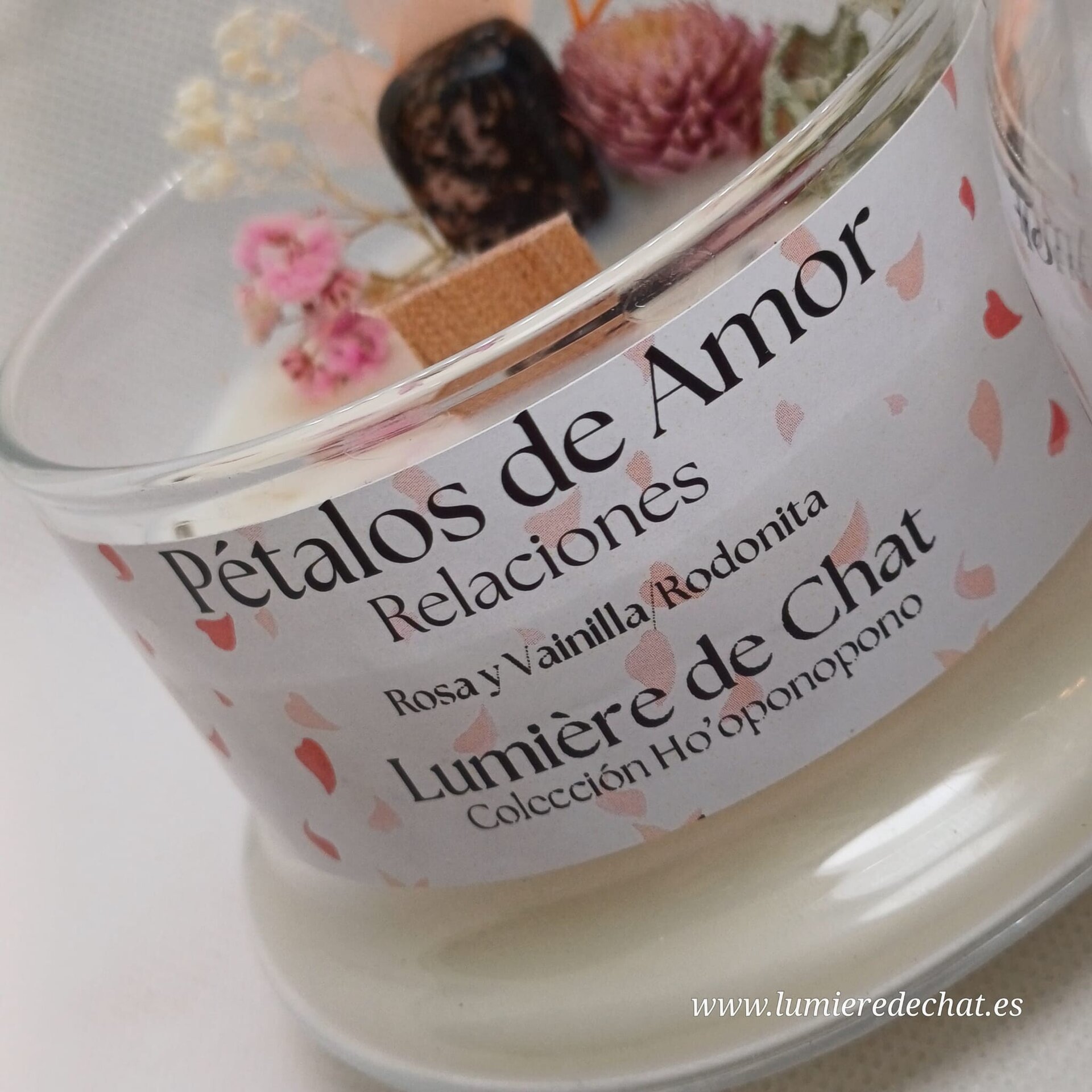 VELA PÉTALOS DE AMOR - 2
